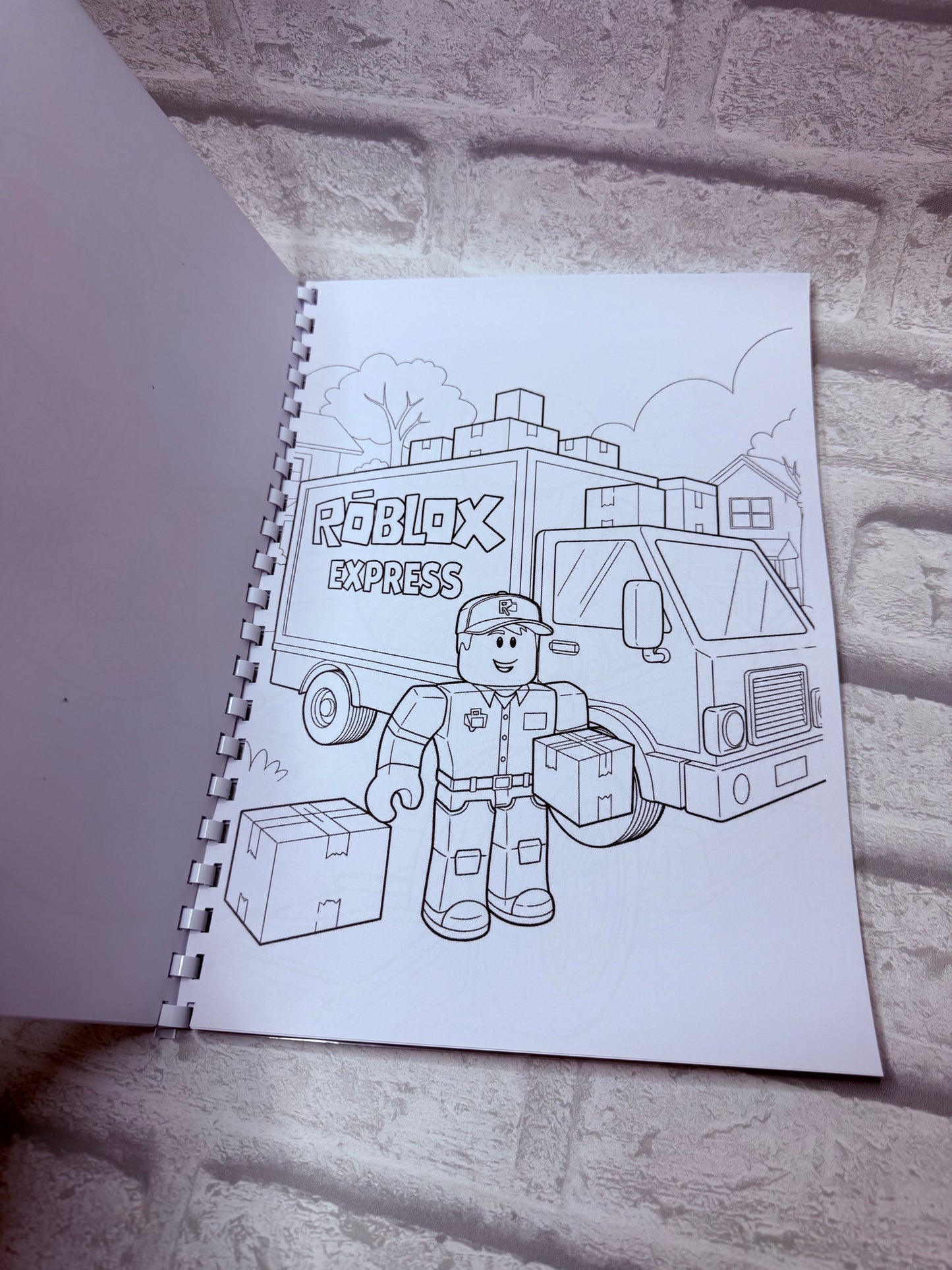 Rblox Colouring Book
