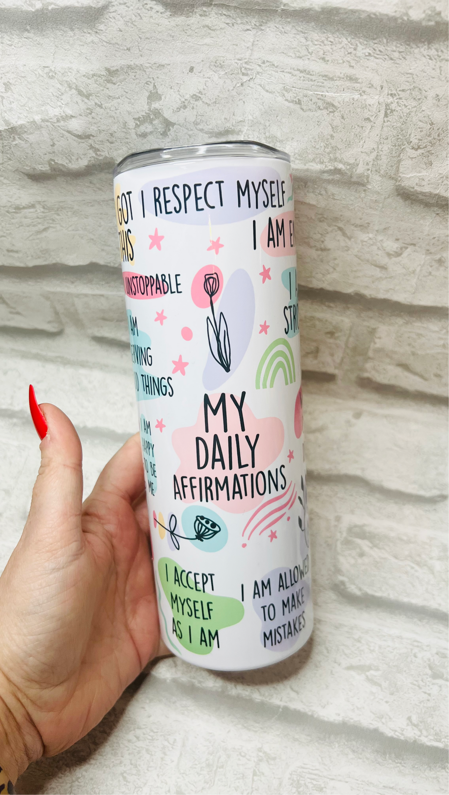 My Daily Affirmations - 20oz Insulated Tumbler