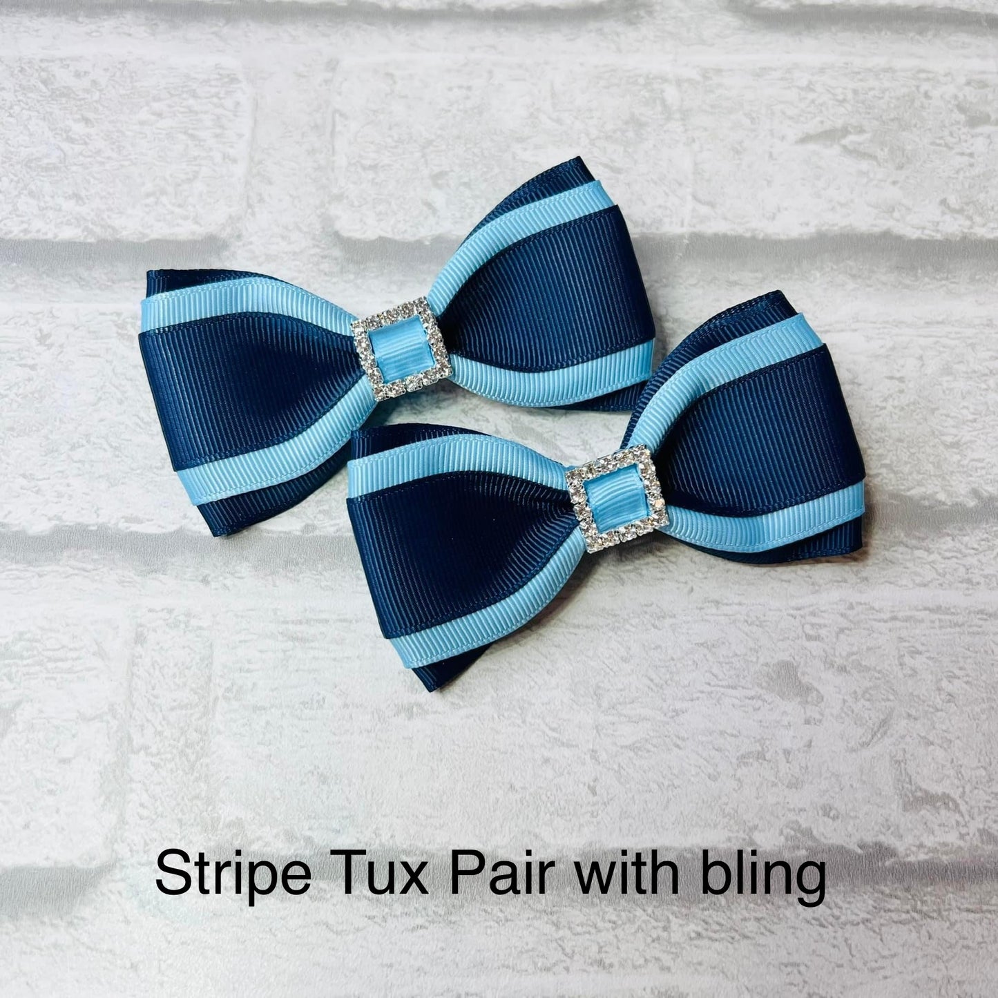 Handmade Bow Bundle 2 School Bows - Personalised