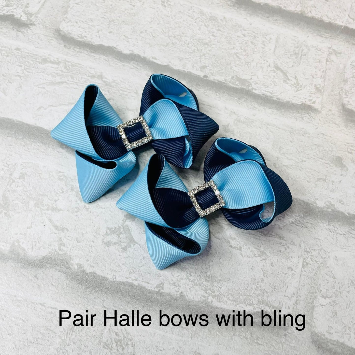 Handmade Bow Bundle 2 School Bows - Personalised