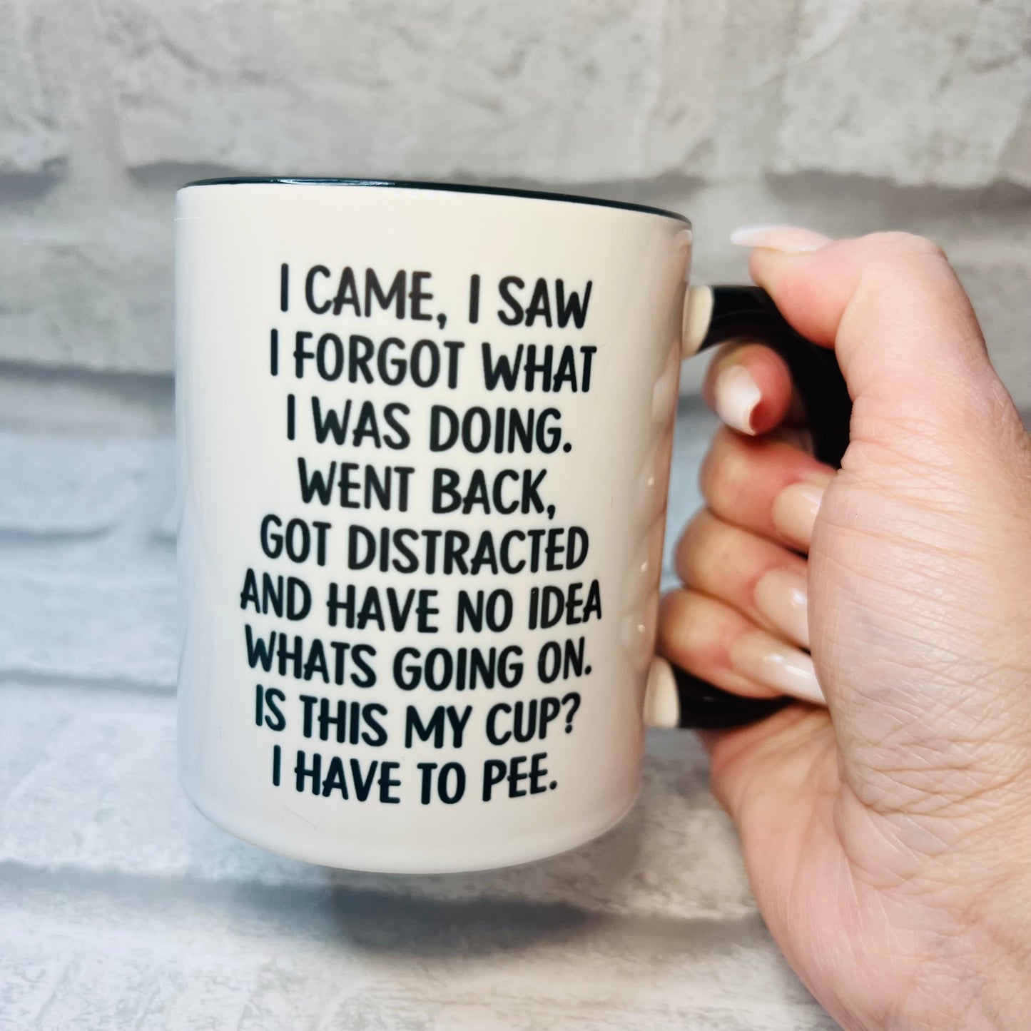 I Came, I Saw, I Forgot What I Was Doing - Mug