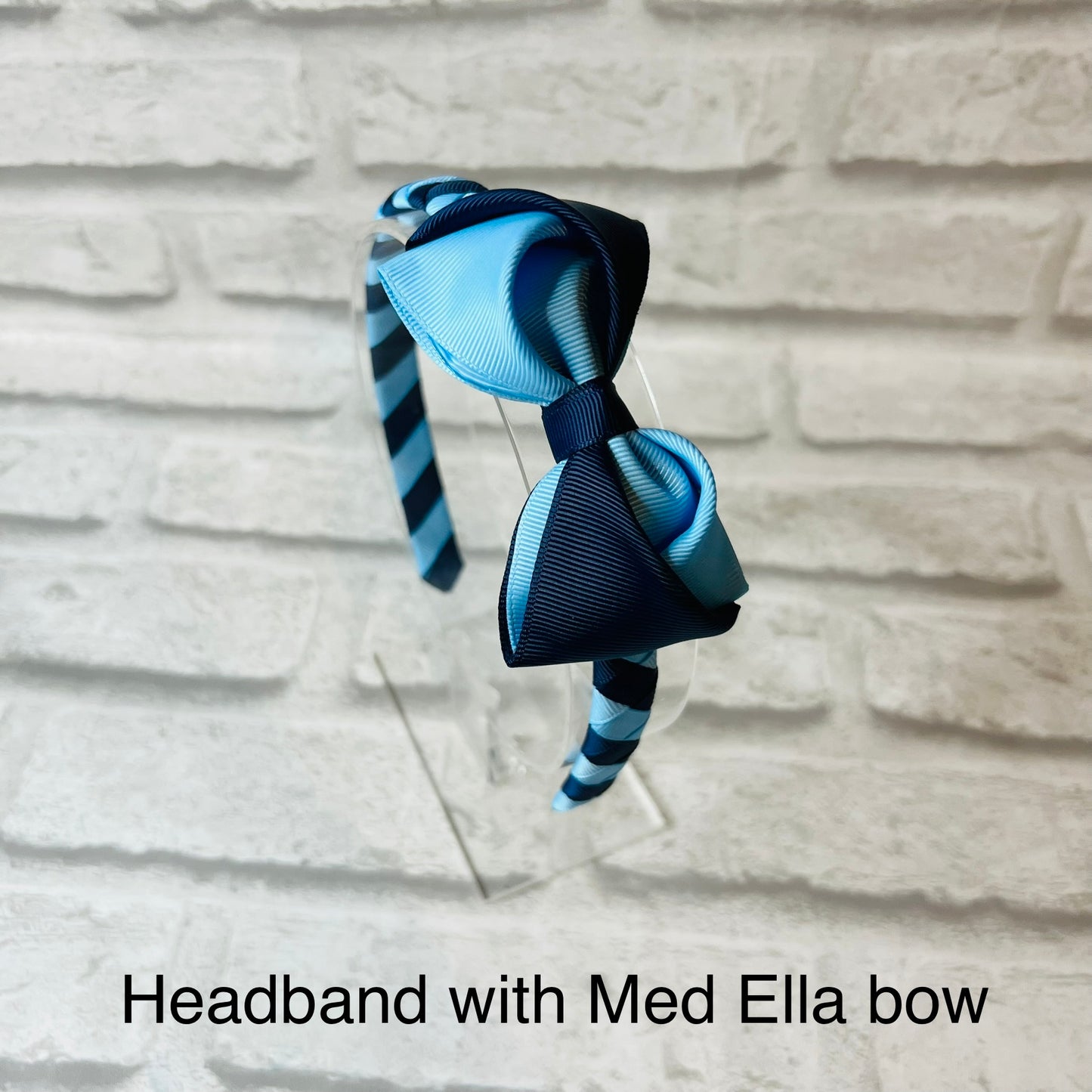 Handmade Bow Bundle 3 School Bows - Personalised