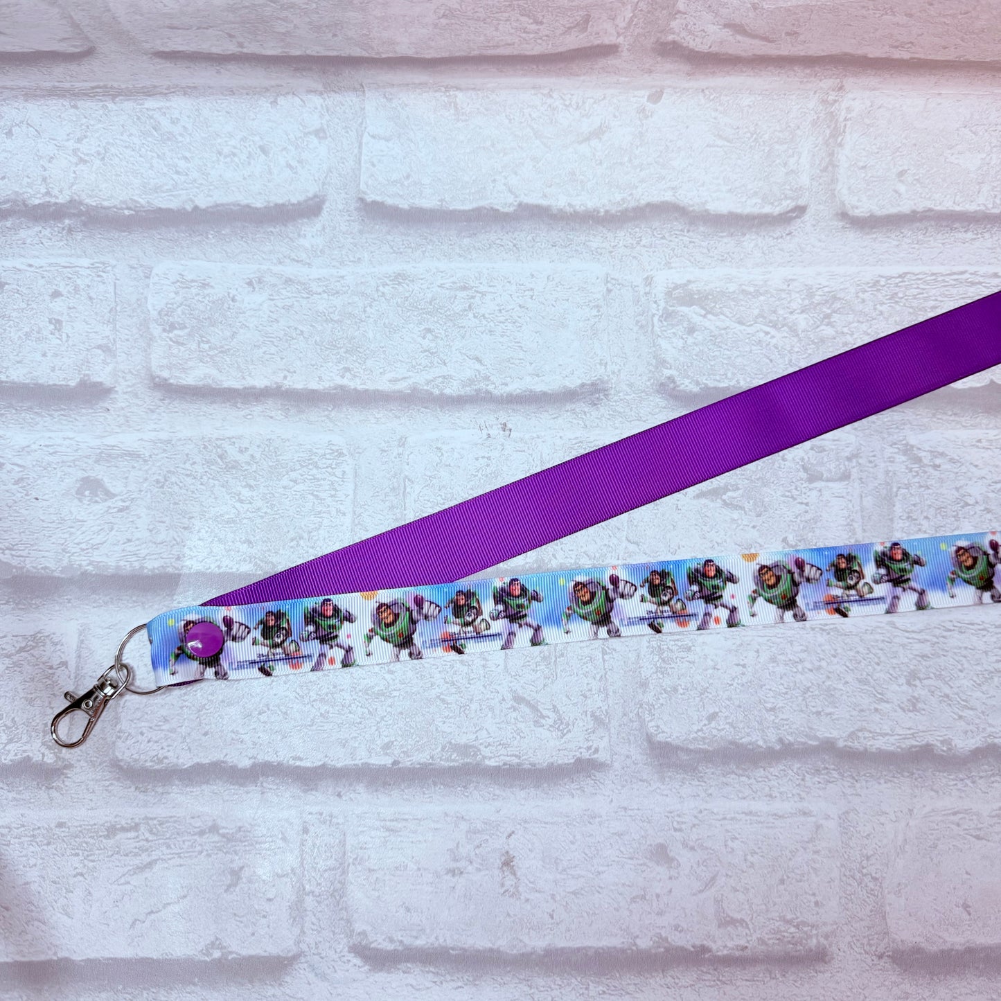 SALE Buzz Print Personalised Lanyard