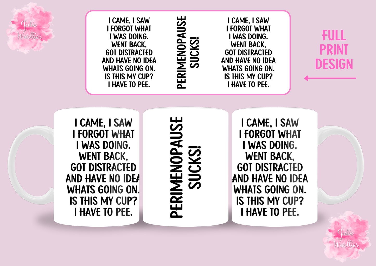 I Came, I Saw, I Forgot What I Was Doing - Mug