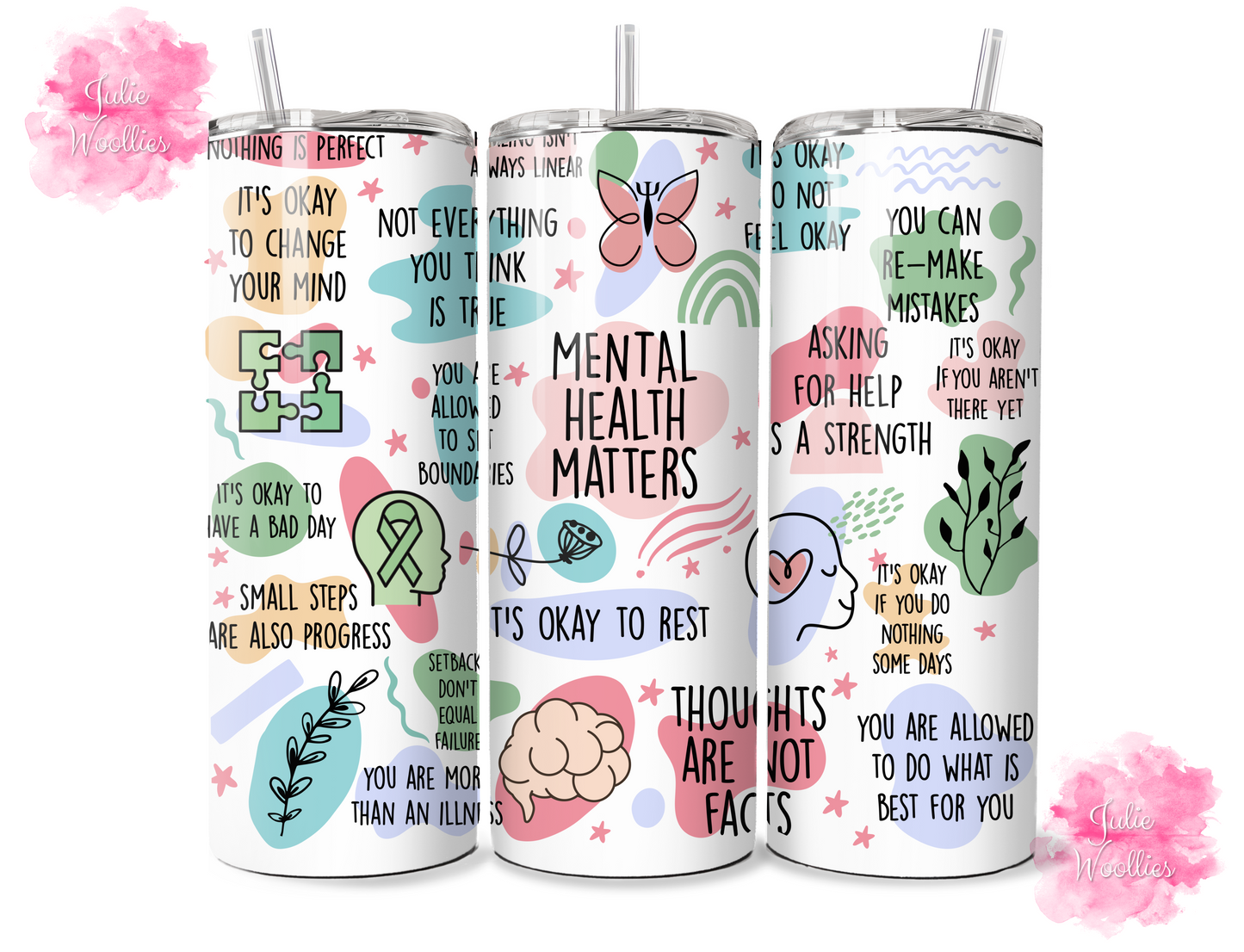 Mental Health Matters - 20oz Insulated Tumbler
