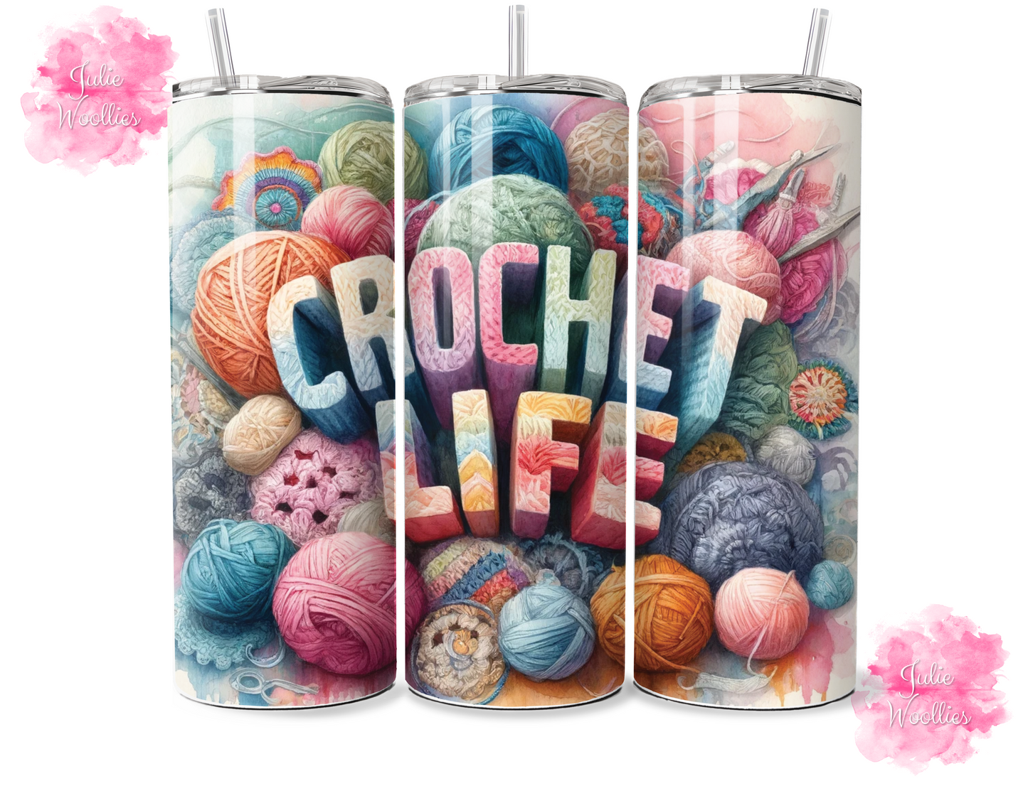Crochet Life - 20oz Insulated Tumbler