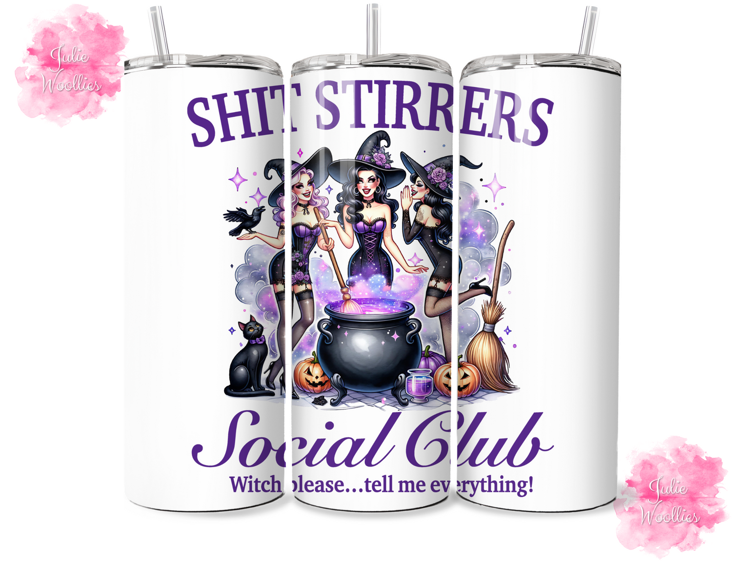 Shit Stirrers Social Club - 20oz Insulated Tumbler (Copy)