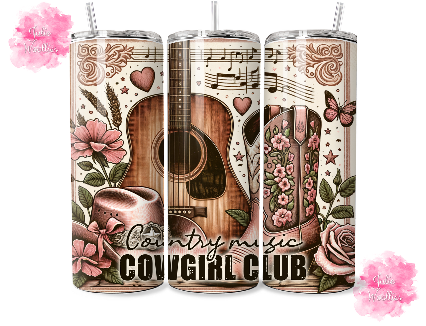 Country Music Cowgirl Club - 20oz Insulated Tumbler