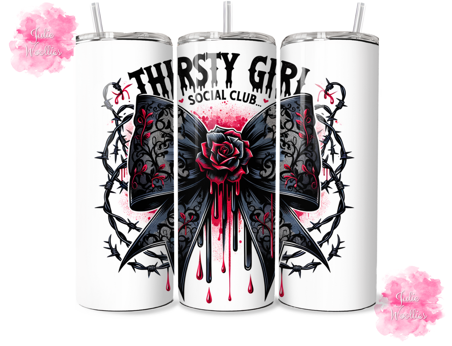Thirsty Girl Social Club - 20oz Insulated Tumbler