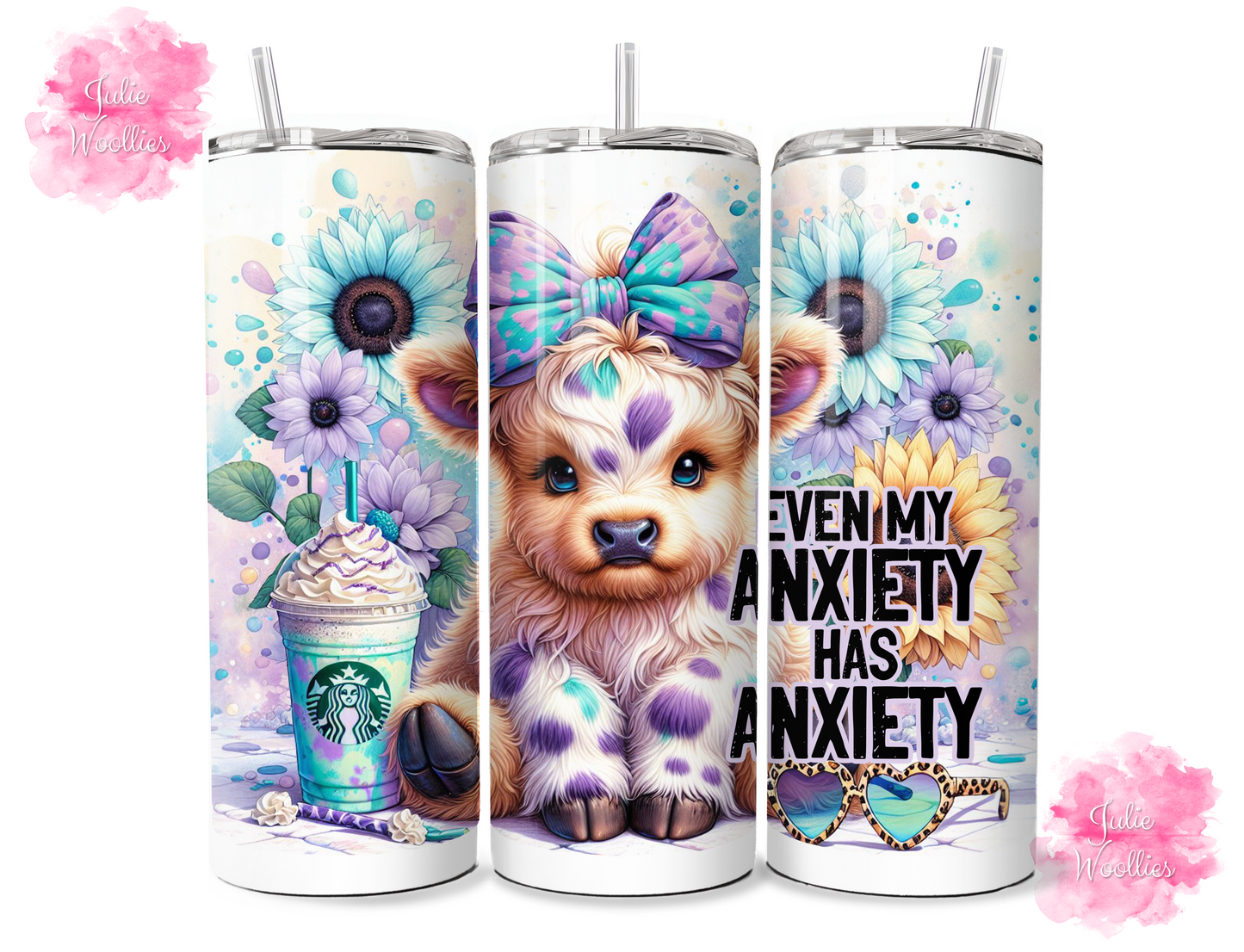 Even My Anxiety Has Anxiety - 20oz Insulated Tumbler