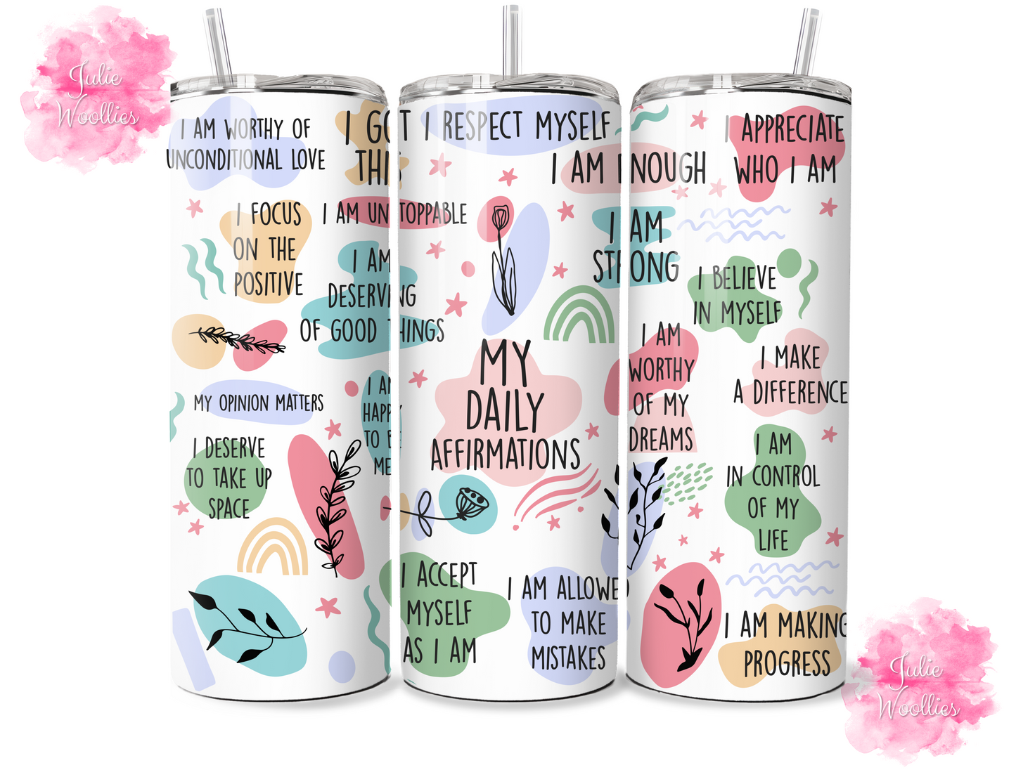 My Daily Affirmations - 20oz Insulated Tumbler