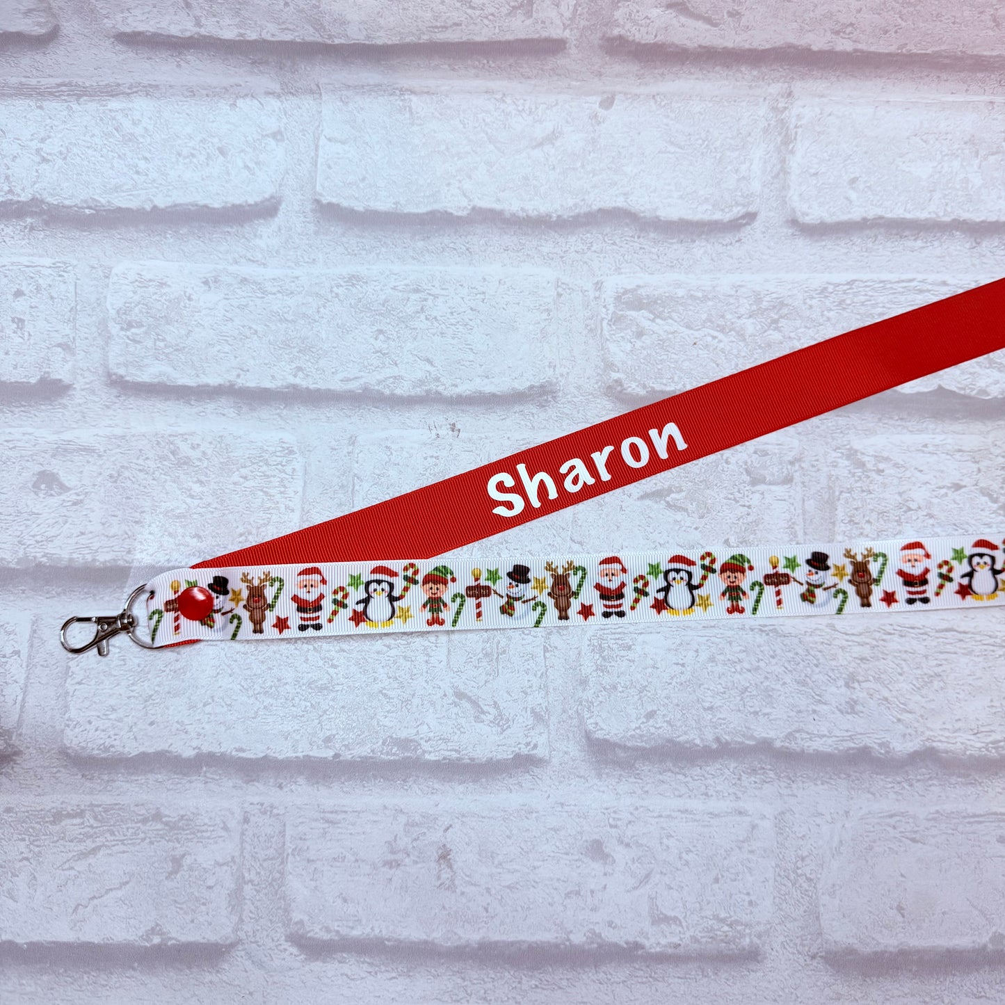 Christmas Mystery Personalised Lanyard