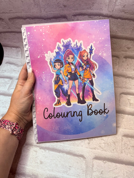 K-Pop Colouring Book