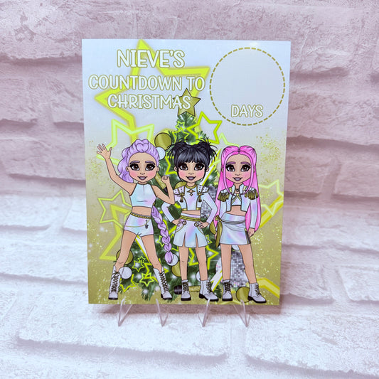 Magnetic Christmas Countdown