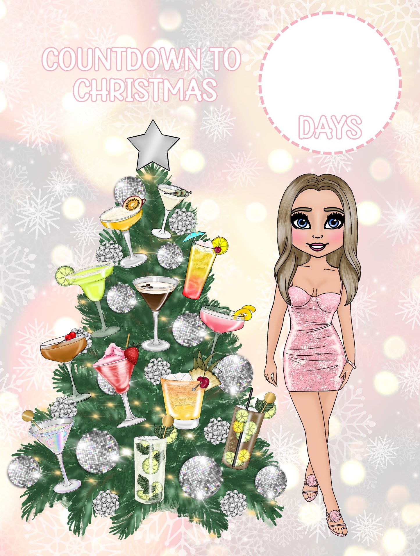 Magnetic Christmas Countdown