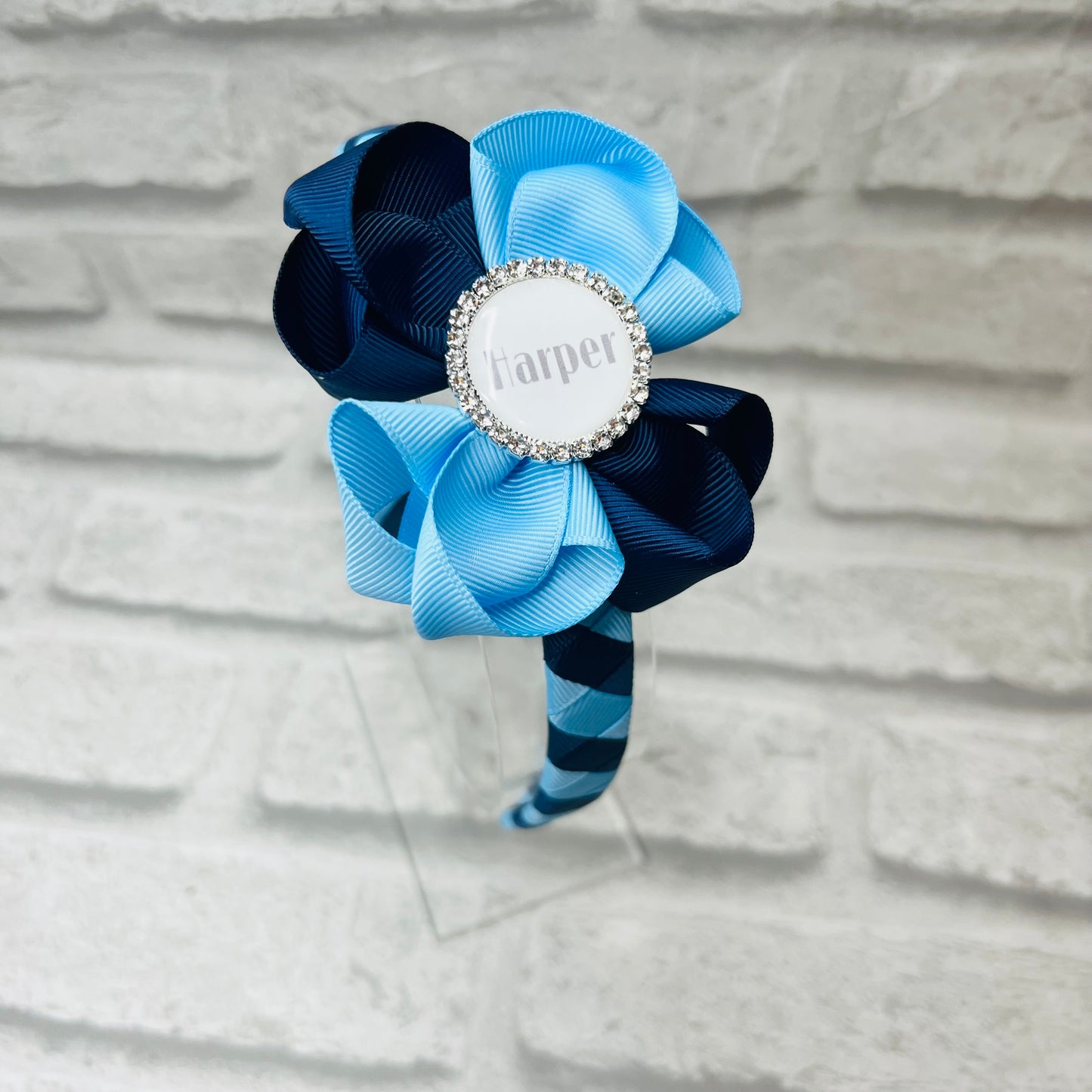 Handmade Headband with Cherry Bow