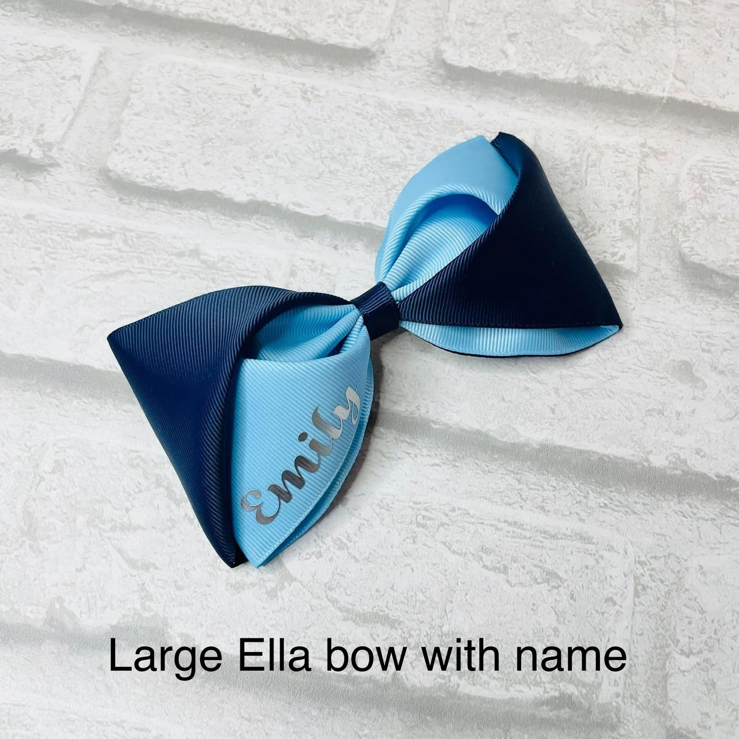 Handmade Bow Bundle 2 School Bows - Personalised