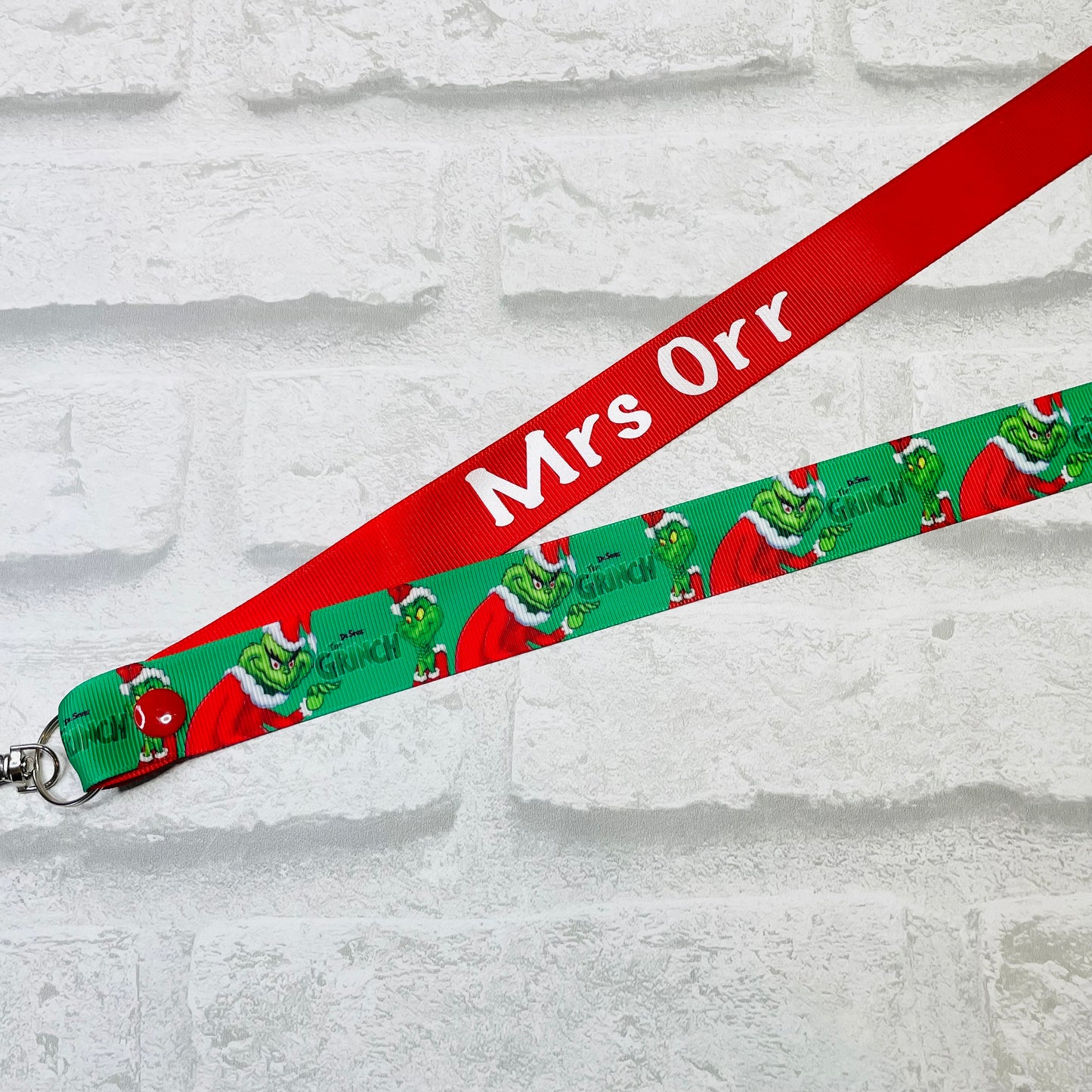 Christmas Mystery Personalised Lanyard