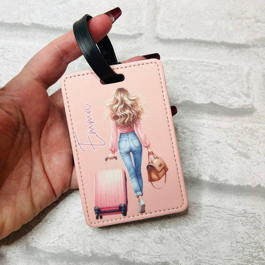 Luggage Tag - Long Blonde Personalised