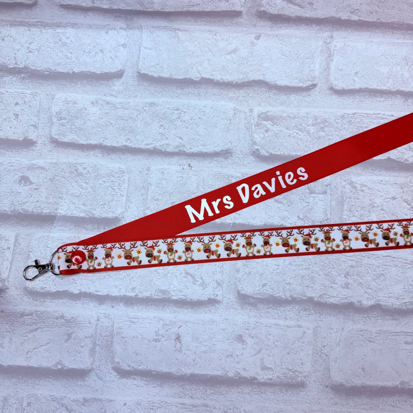 Christmas Mystery Personalised Lanyard