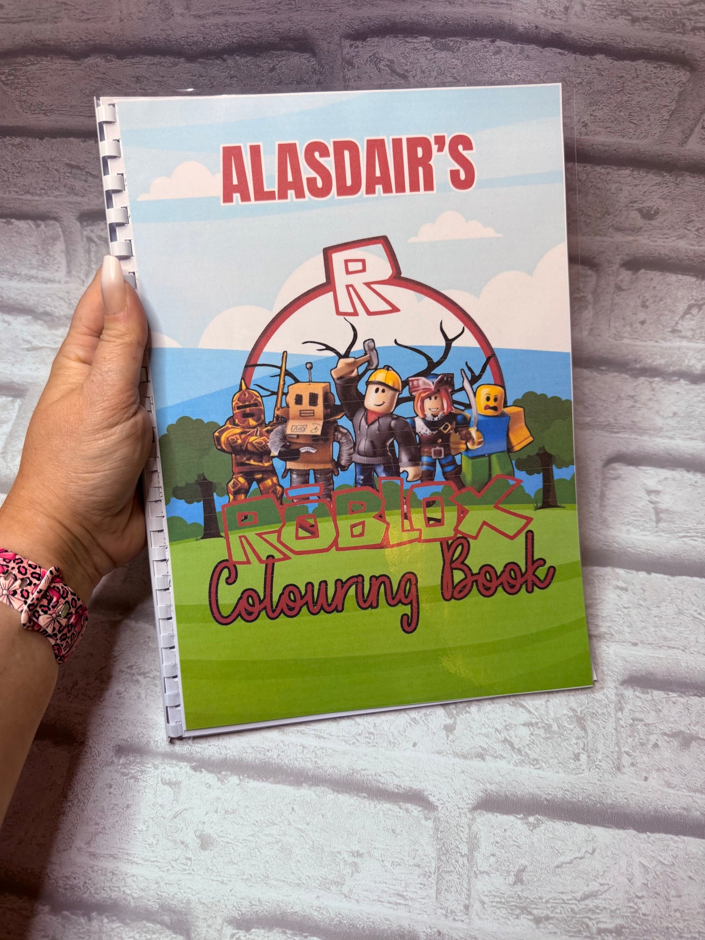 Rblox Colouring Book