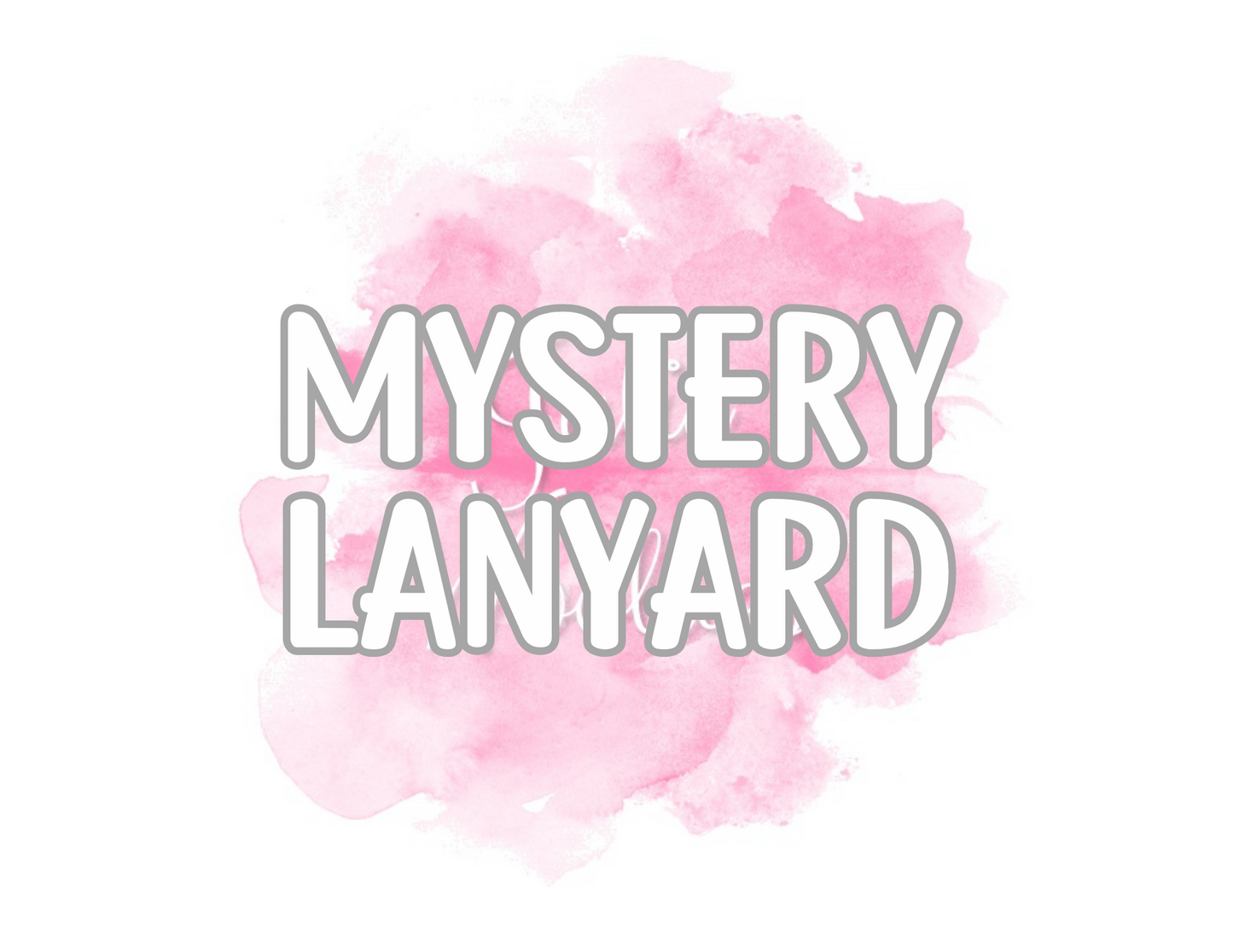Mystery Personalised Lanyard