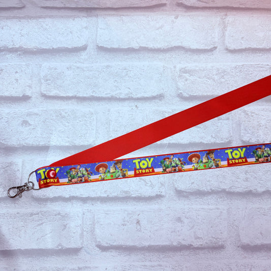 SALE Toy Story Print Personalised Lanyard