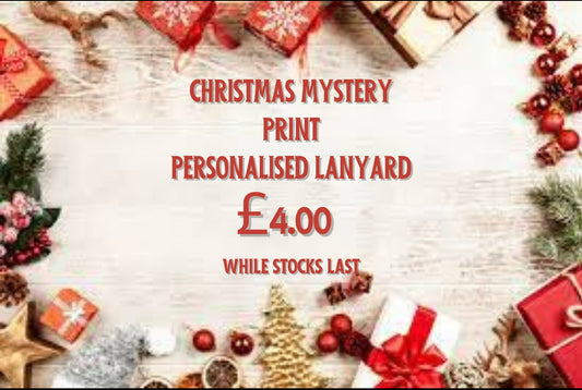 Christmas Mystery Personalised Lanyard